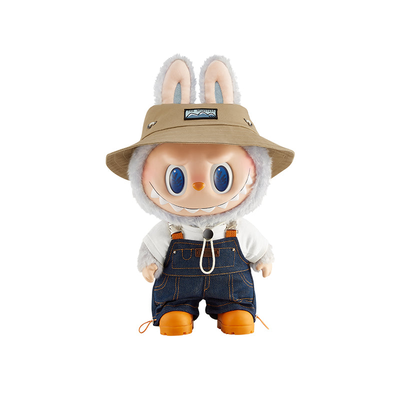 Labubu Fall in wild plush doll with key chain(38cm)